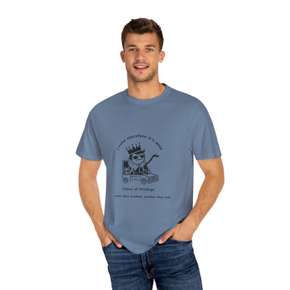 Prince of Privilege Royal Tee – The Perfect Gift for Fans of Humor and Bold Style - In Love With Trees