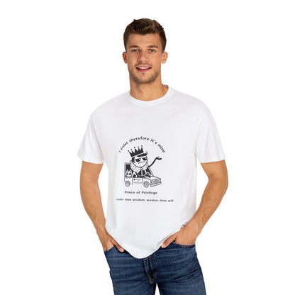 Prince of Privilege Royal Tee – The Perfect Gift for Fans of Humor and Bold Style - In Love With Trees