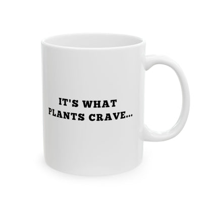 Mug - Environmental Artistry Logo and Slogan - It's What Plants Crave