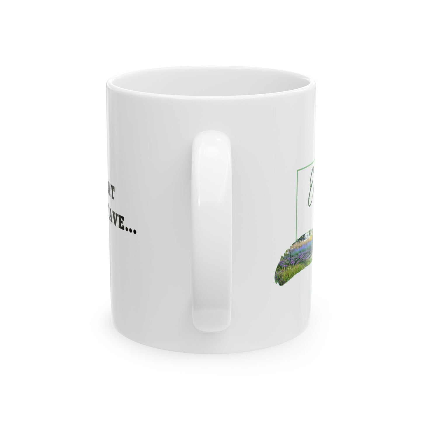 Mug - Environmental Artistry Logo and Slogan - It's What Plants Crave