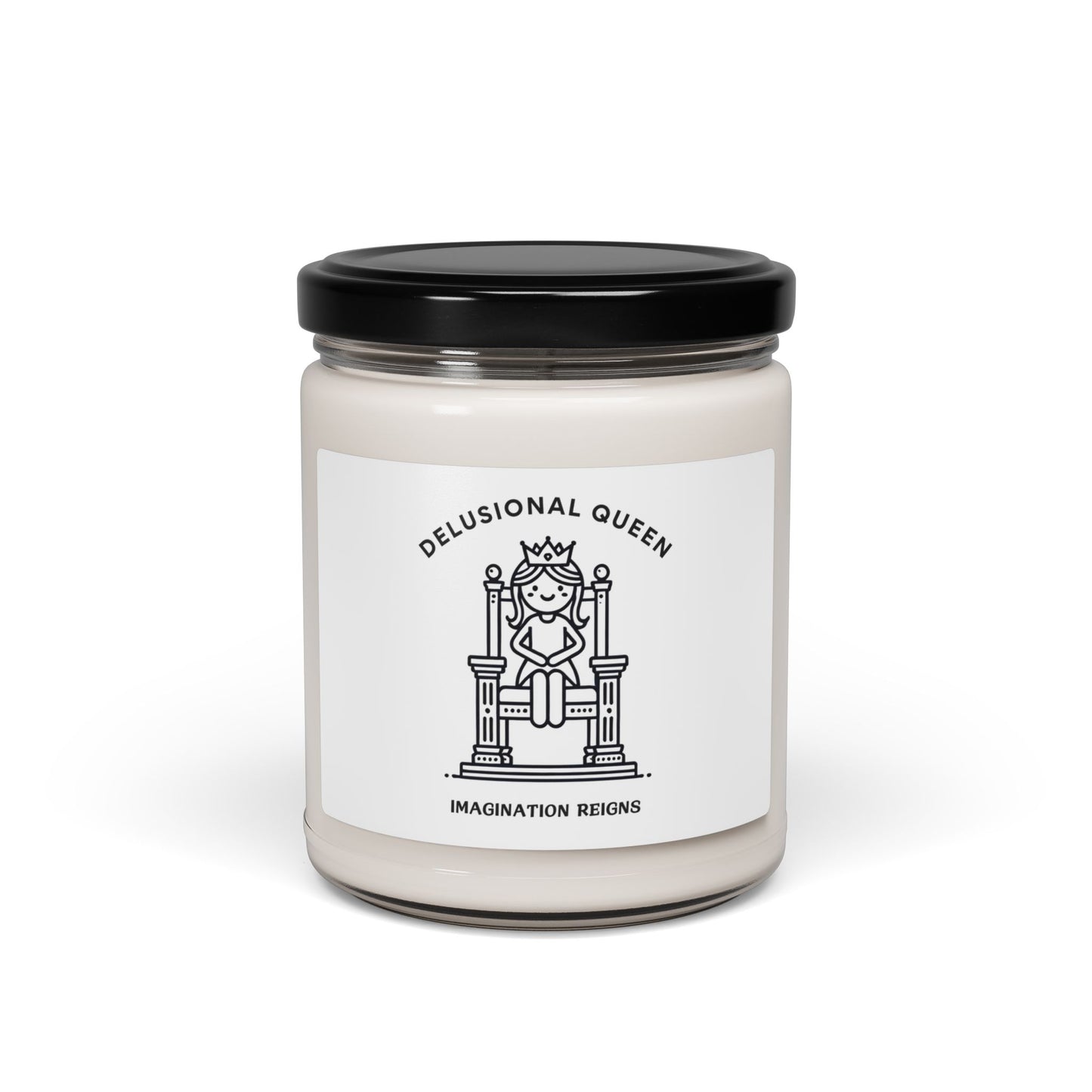 Soy Candle - Delusional Queen Candle – Imagination Reigns - In Love With Trees