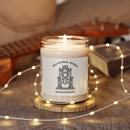 Soy Candle - Delusional Queen Candle – Imagination Reigns - In Love With Trees