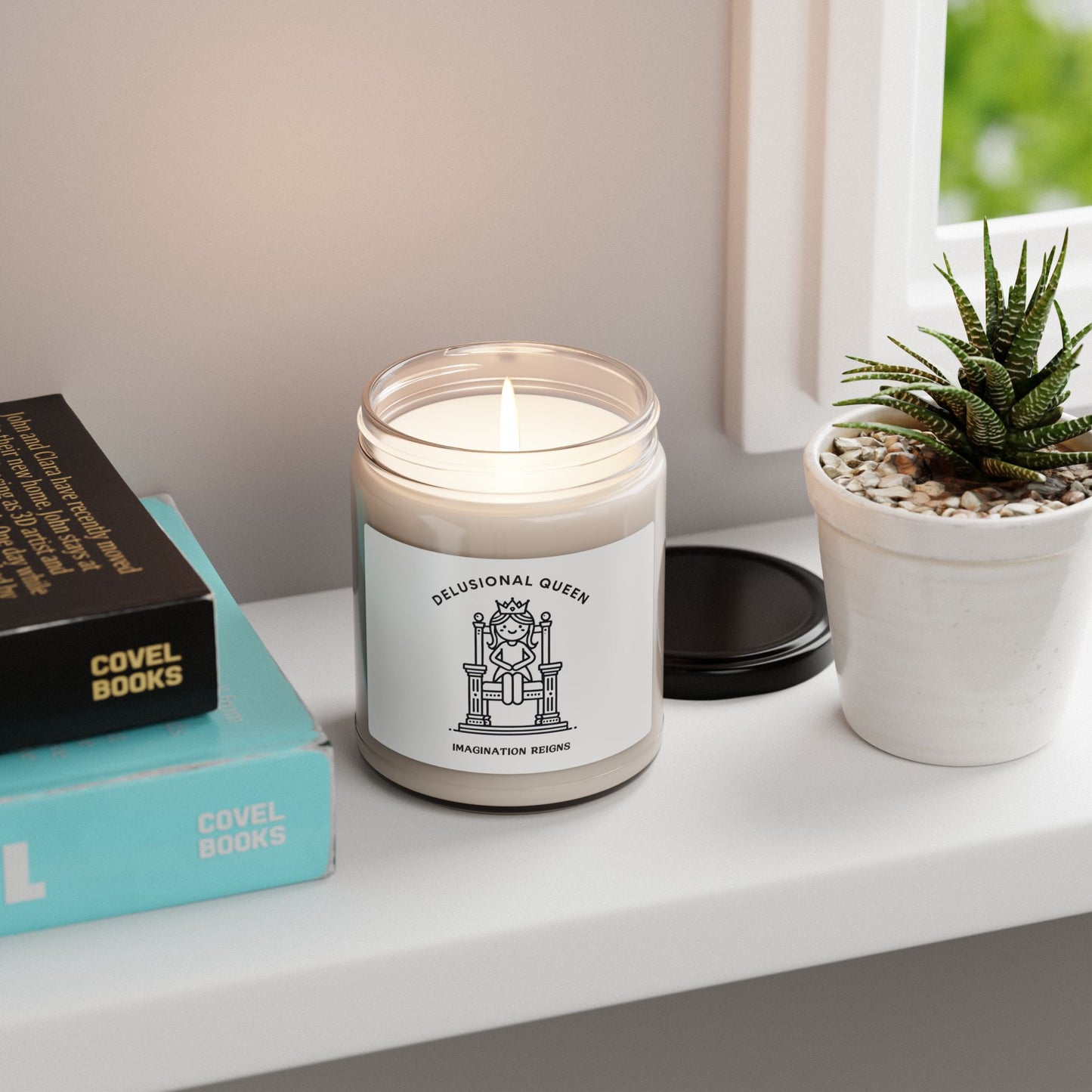 Soy Candle - Delusional Queen Candle – Imagination Reigns - In Love With Trees