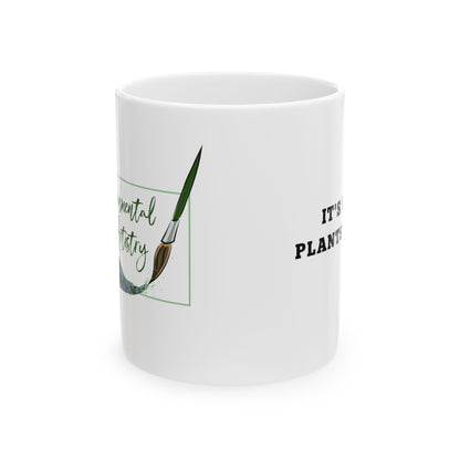 Mug - Environmental Artistry Logo and Slogan - It's What Plants Crave