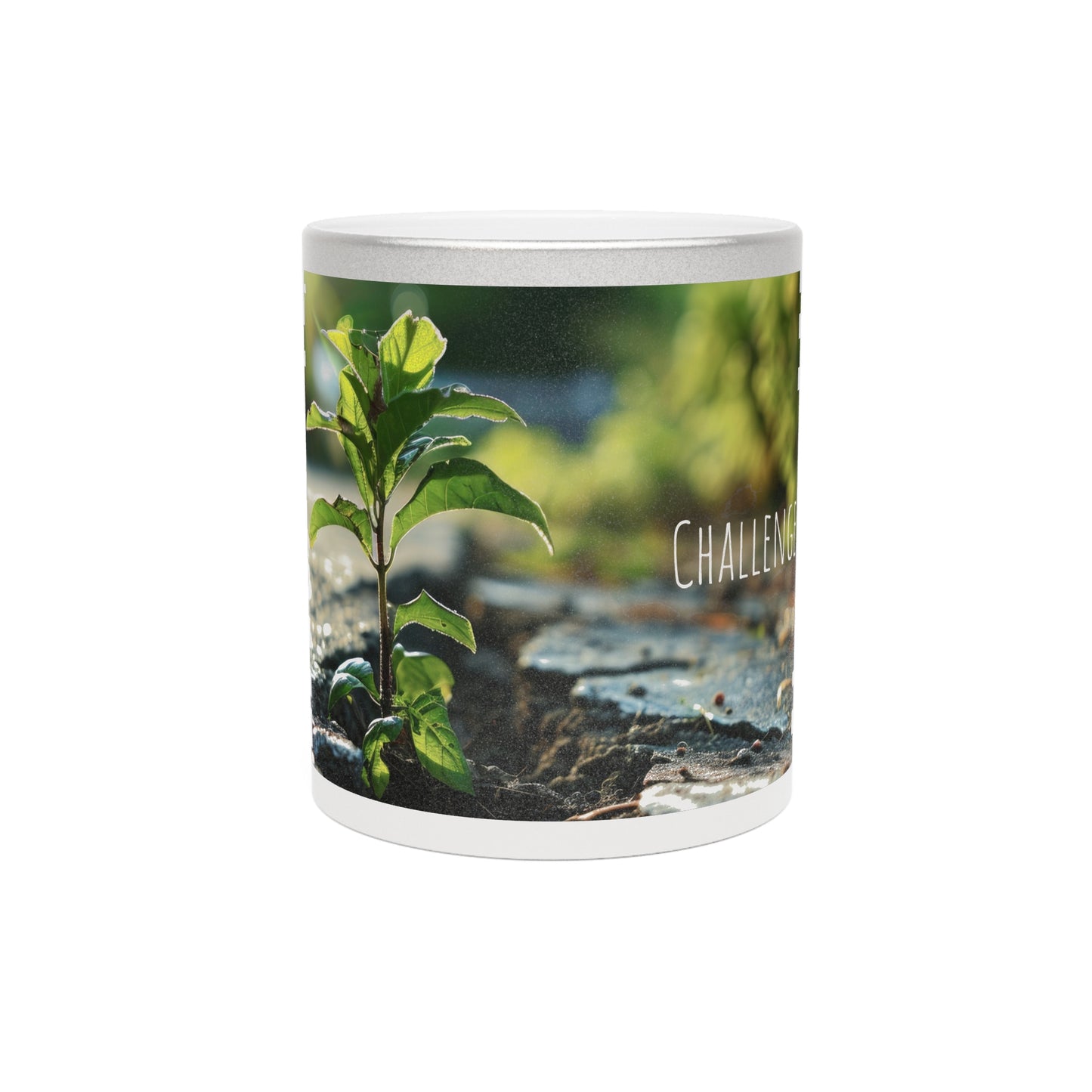 Metallic Mug - Challenge Accepted Tree Lovers Mug - In Love With Trees