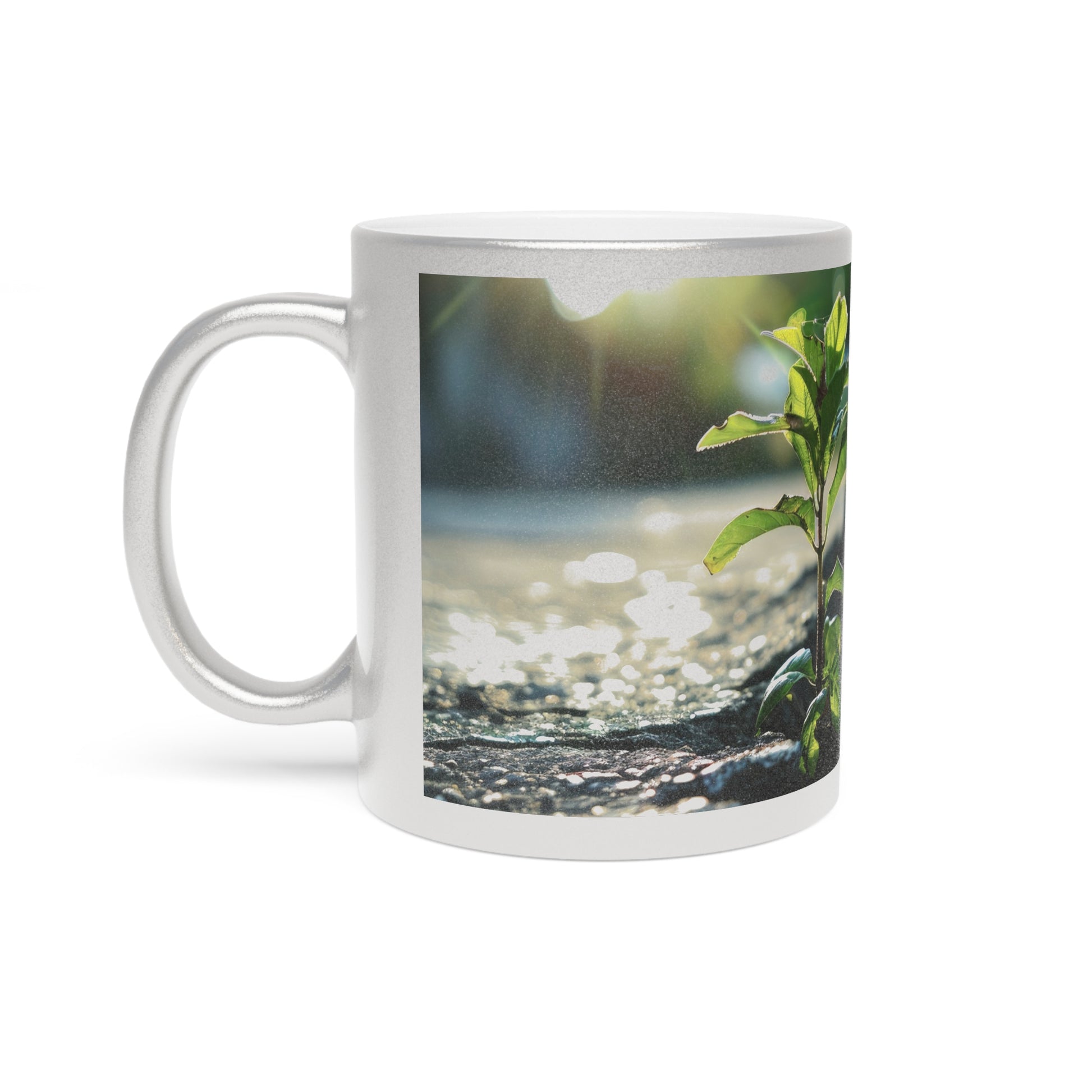 Metallic Mug - Challenge Accepted Tree Lovers Mug - In Love With Trees